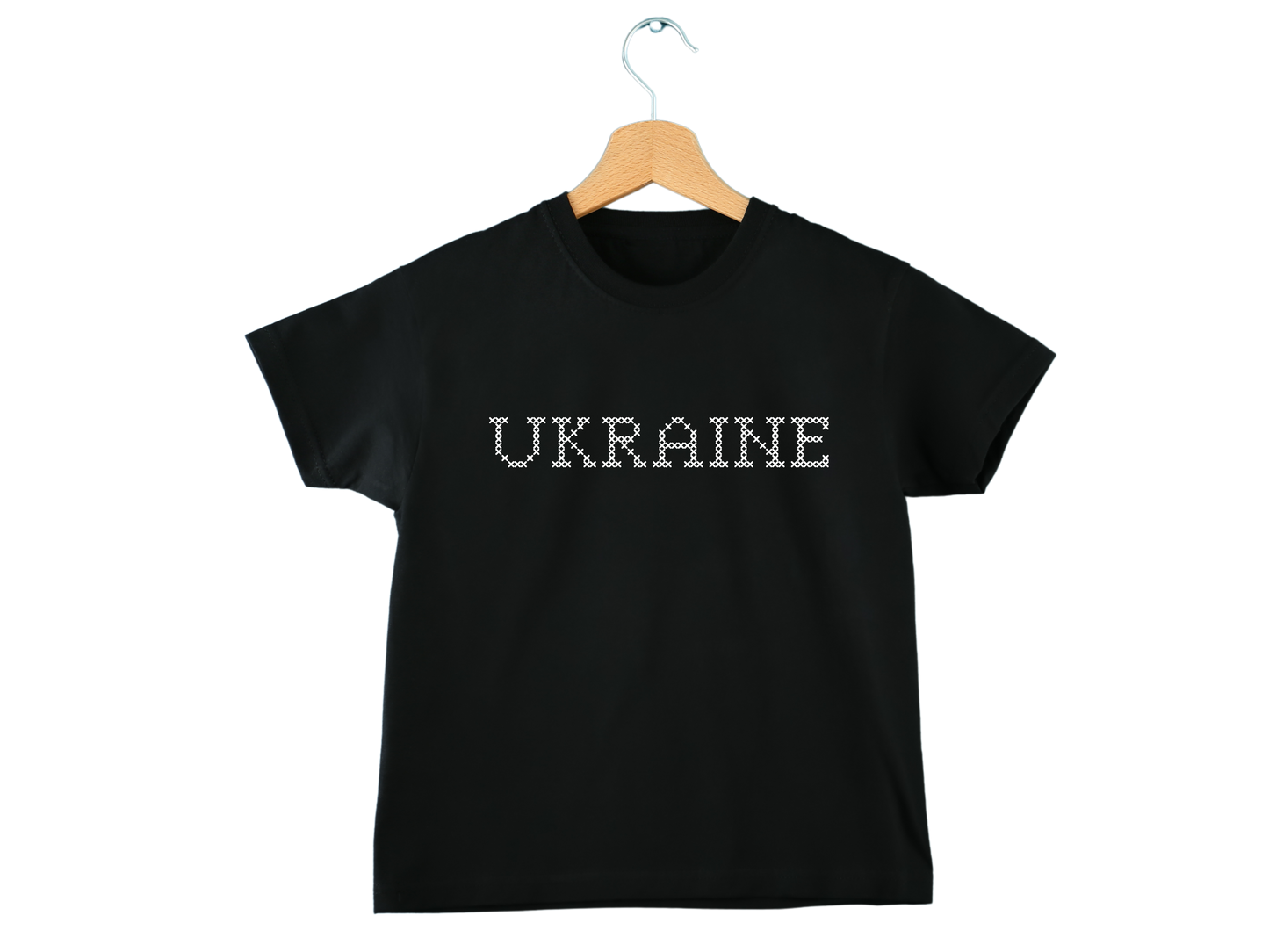 ПЕРЕДЗАМОВЛЕННЯ дитяча (2-6 років) футболка з принтом Українa хрестиком