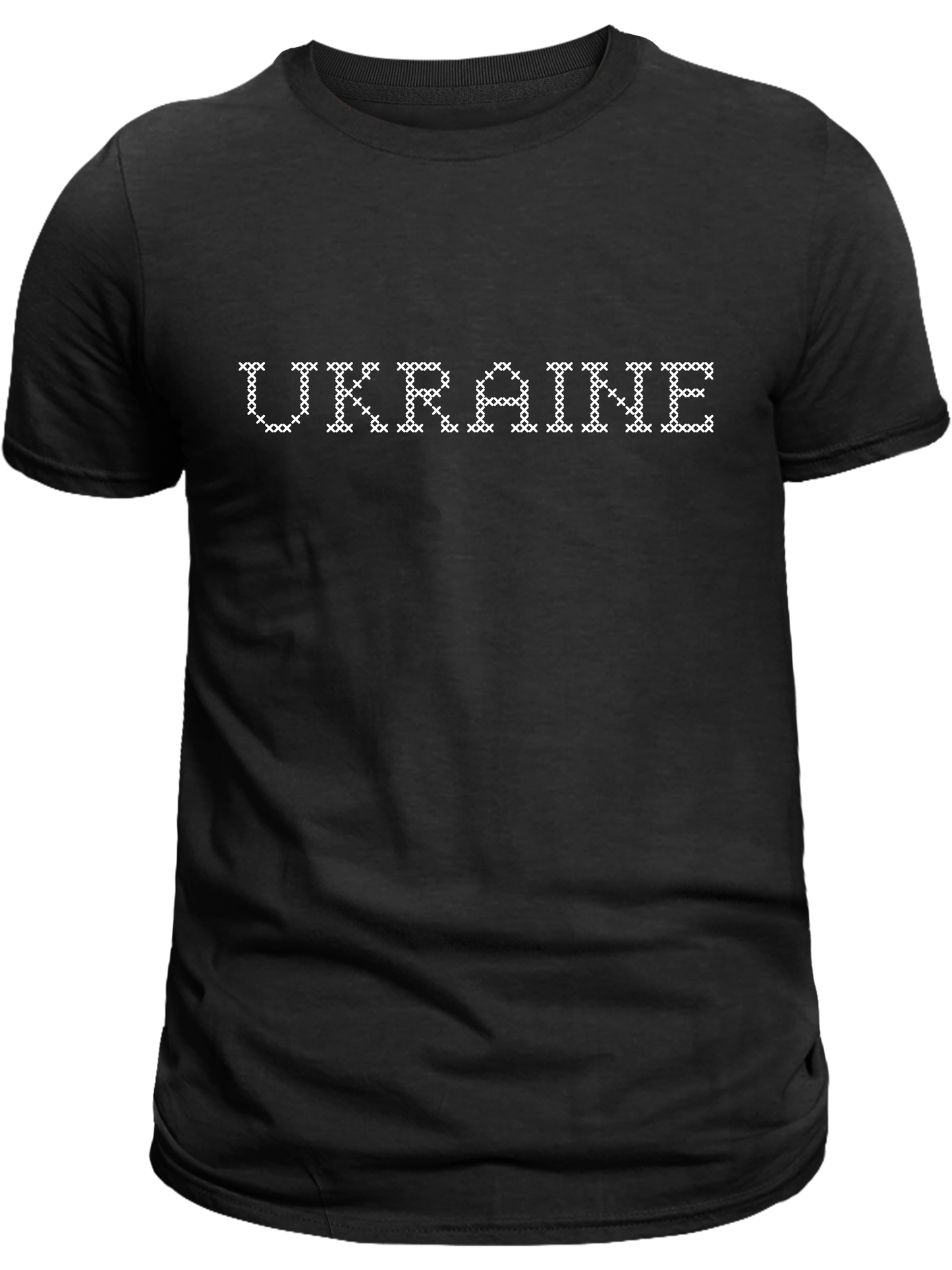 PRE-ORDER Adult T-shirt with the print Ukraine Cross Stitch