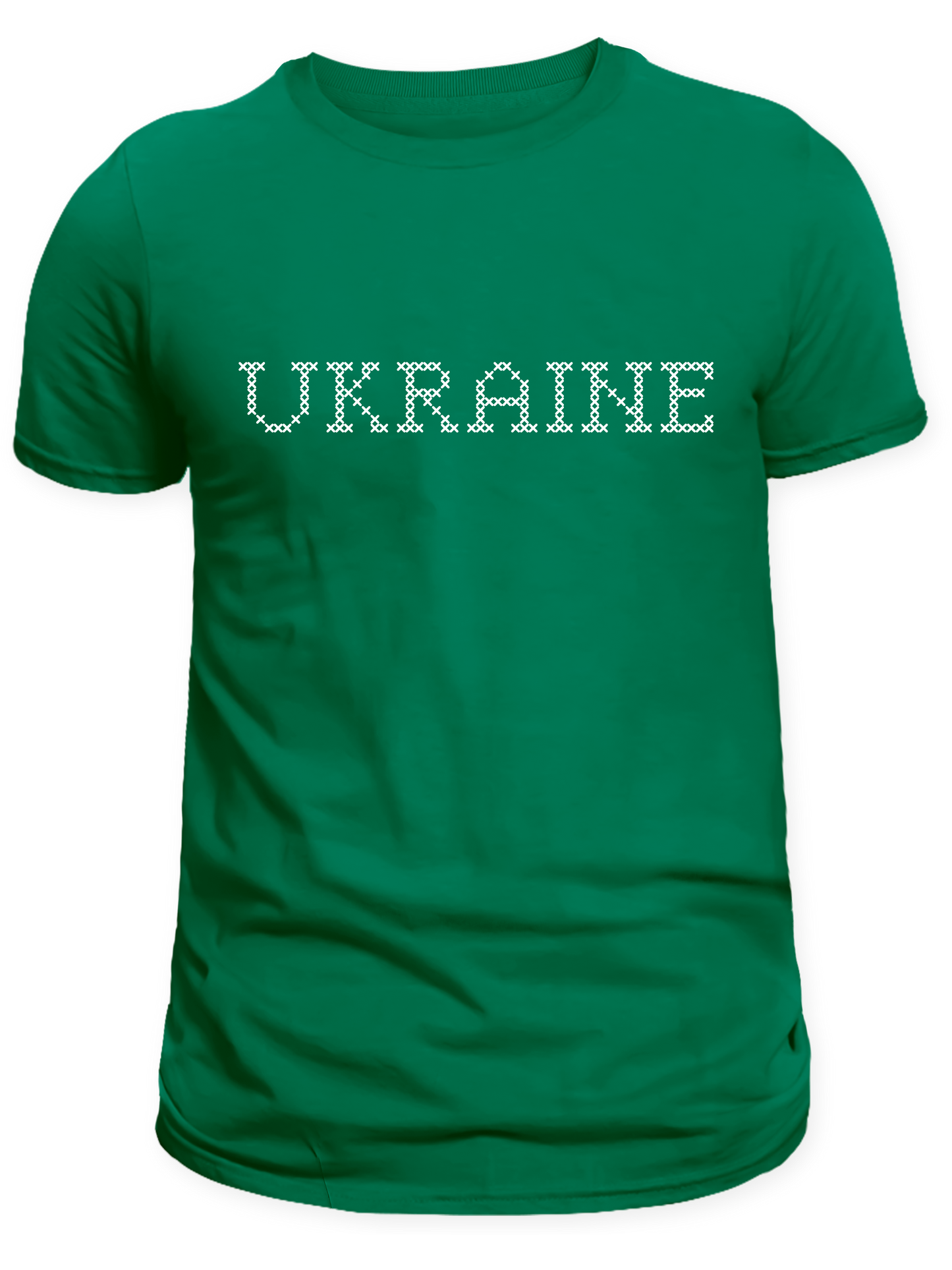 PRE-ORDER Adult T-shirt with the print Ukraine Cross Stitch